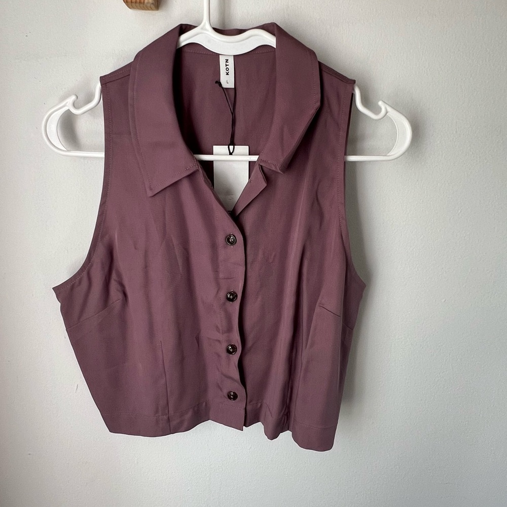 Kotn purple tank